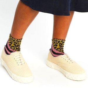 NIB EYTYS Viper Mesh Natural Cream Platform Low Top Platform Sneakers sz 40